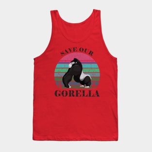 save our gorella Tank Top